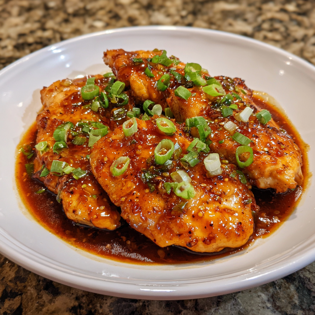 Honey Garlic Chicken Delight