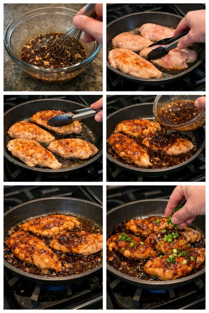 Honey Garlic Chicken Delight