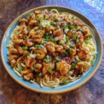 Honey Garlic Chicken Noodles