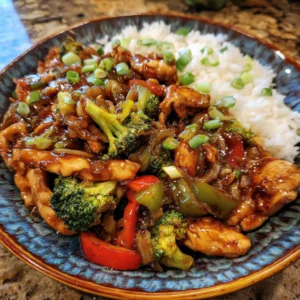Honey Ginger Chicken Stir-Fry
