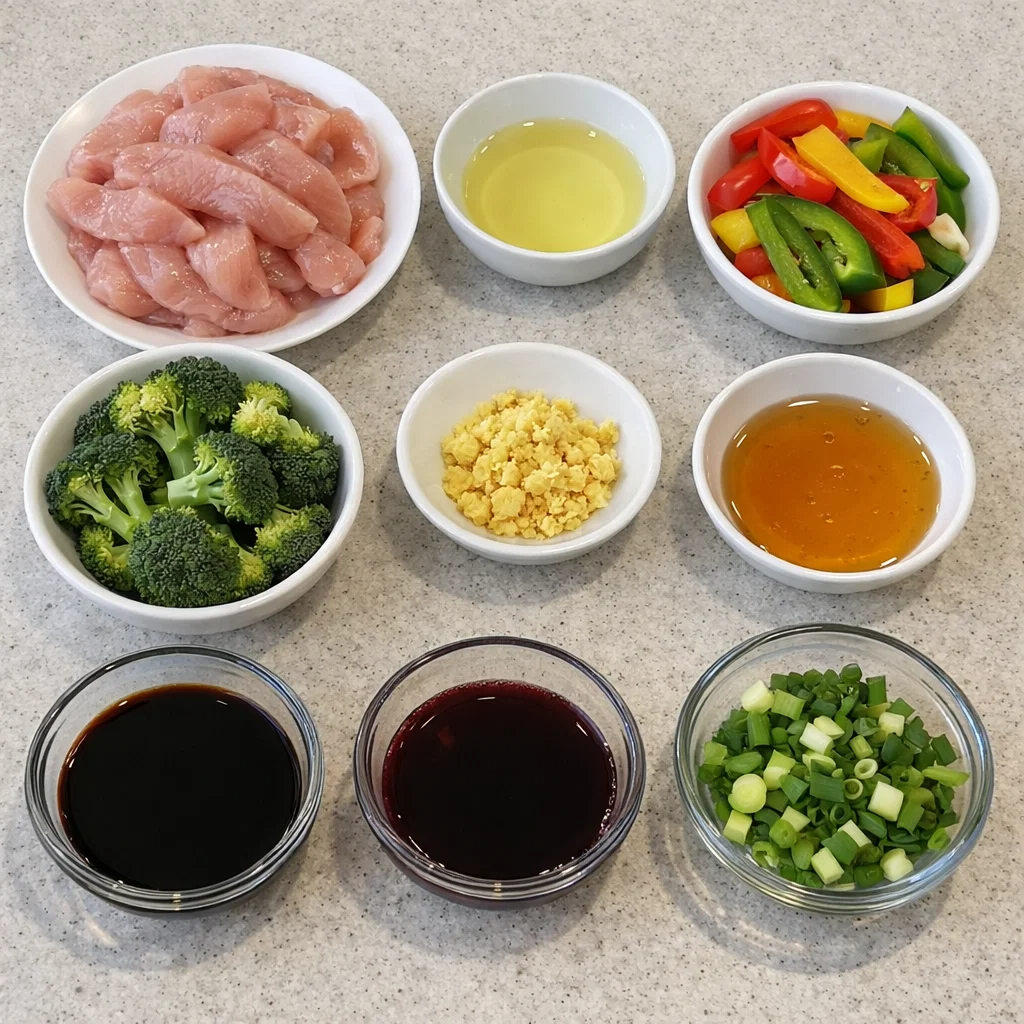 Honey Ginger Chicken Stir-Fry