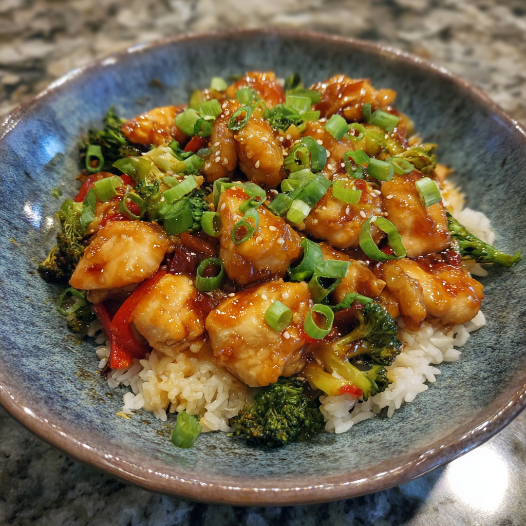 Hot Honey Chicken Bowls