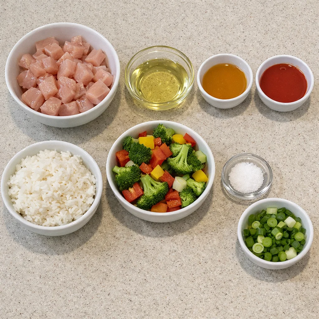 Hot Honey Chicken Bowls