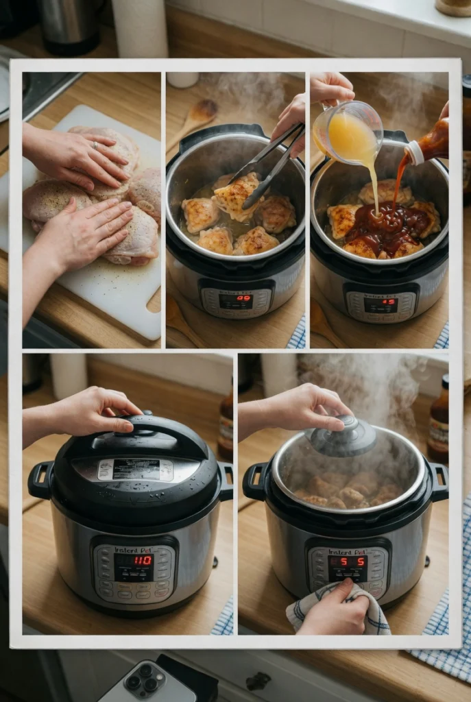 Instant Pot BBQ Chicken