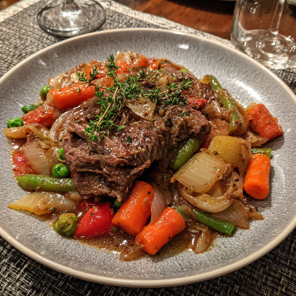 Instant Pot Beef and Vegetables