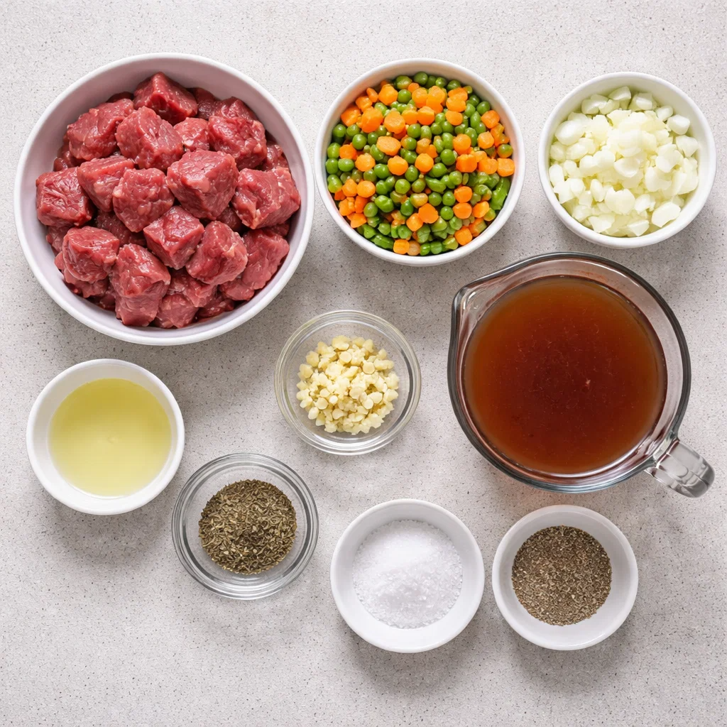 Instant Pot Beef and Vegetables