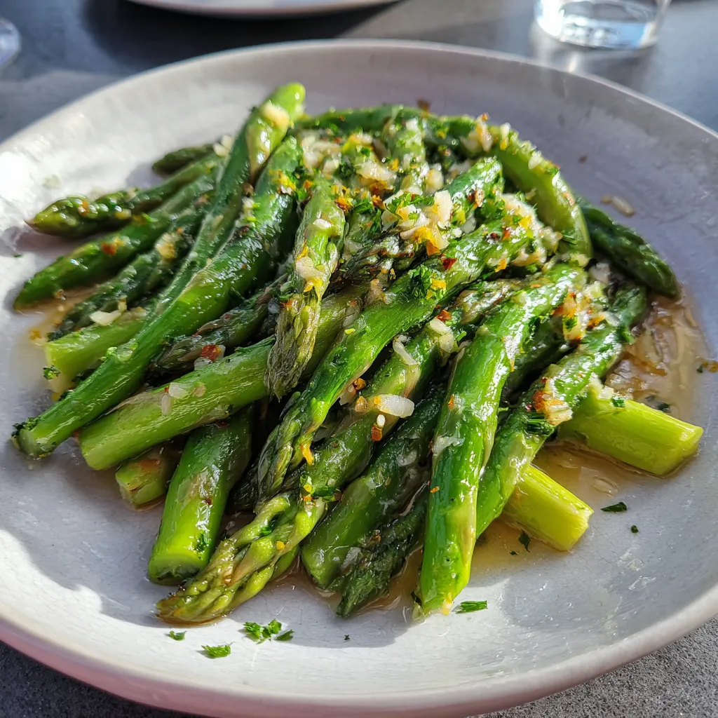 Lemon Butter Asparagus Delight