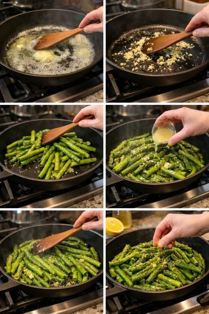 Lemon Butter Asparagus Delight
