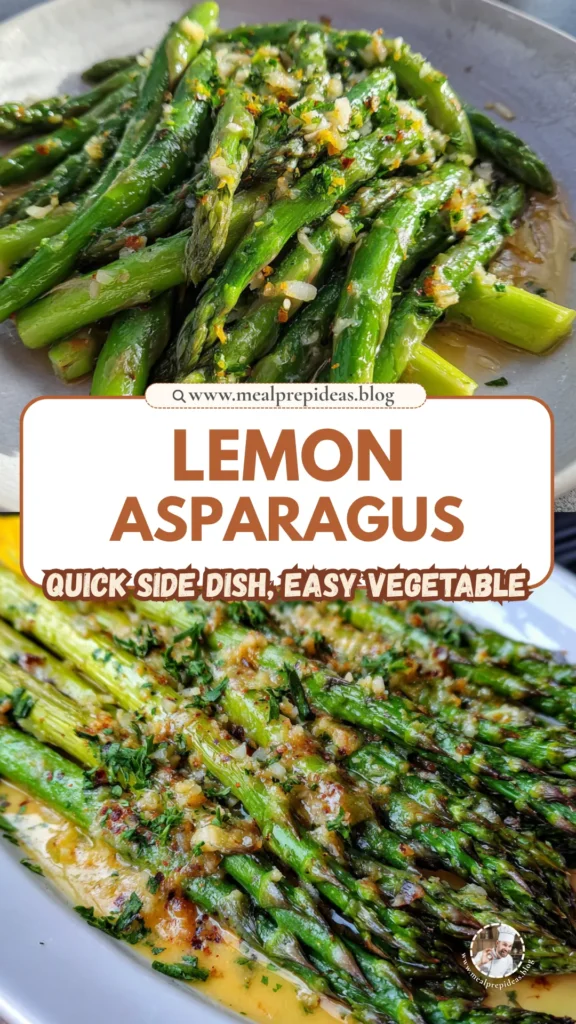 Lemon Butter Asparagus Delight