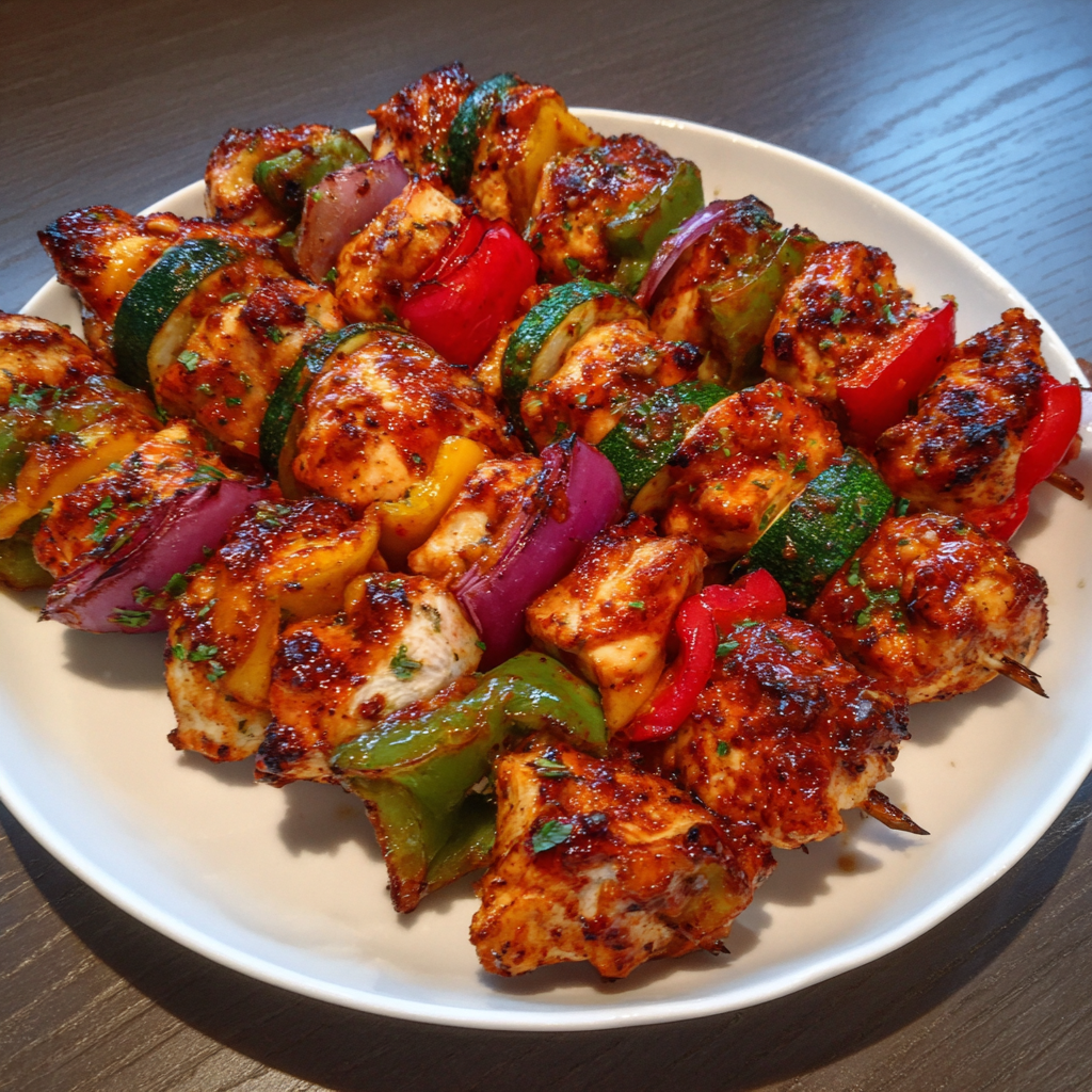 Marinated Chicken Skewers