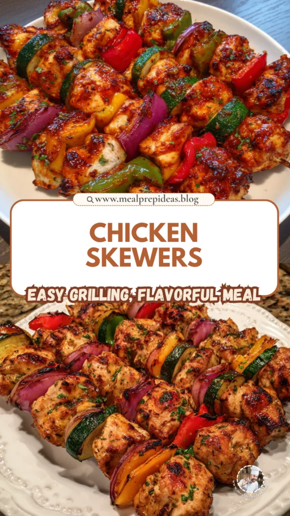 Marinated Chicken Skewers