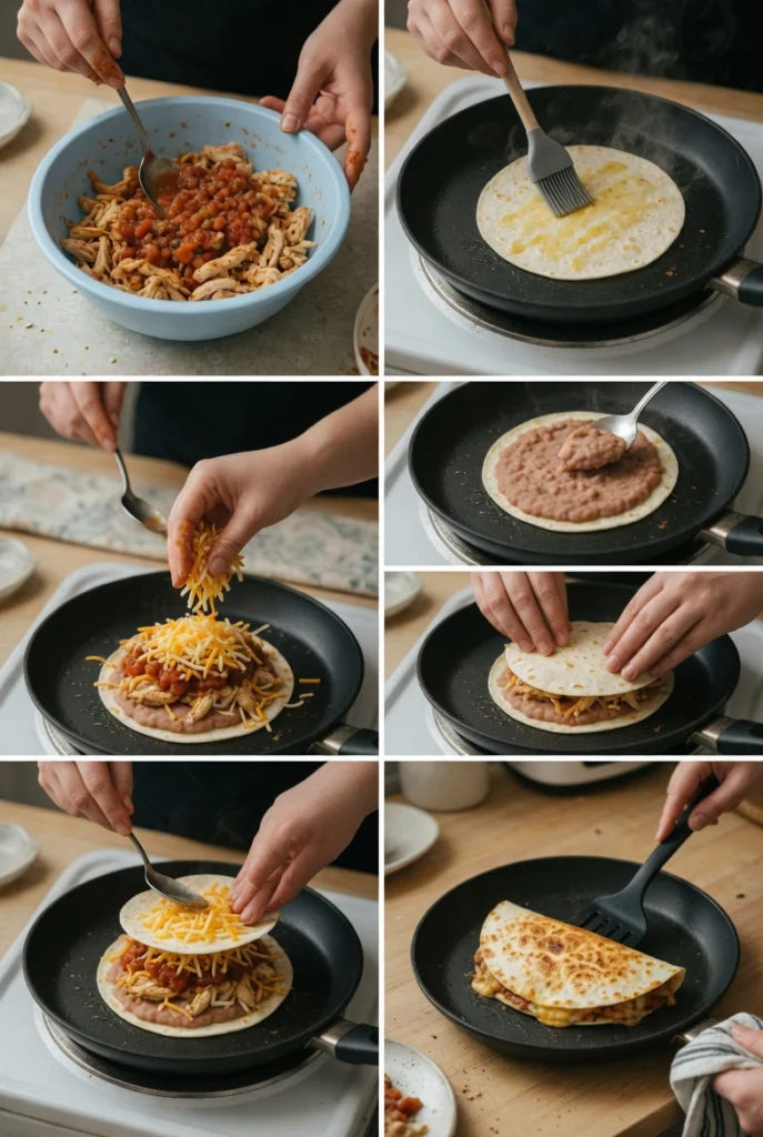 Mini Chicken Quesadillas