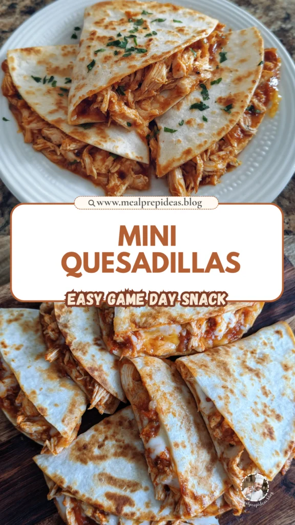 Mini Chicken Quesadillas