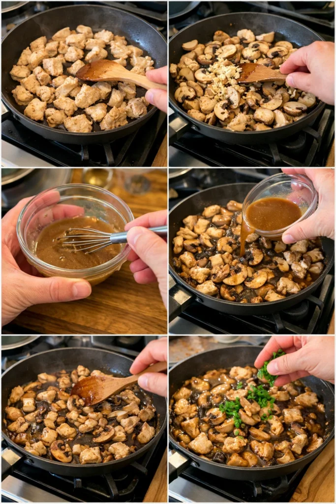 Mushroom Chicken Copycat Recipe