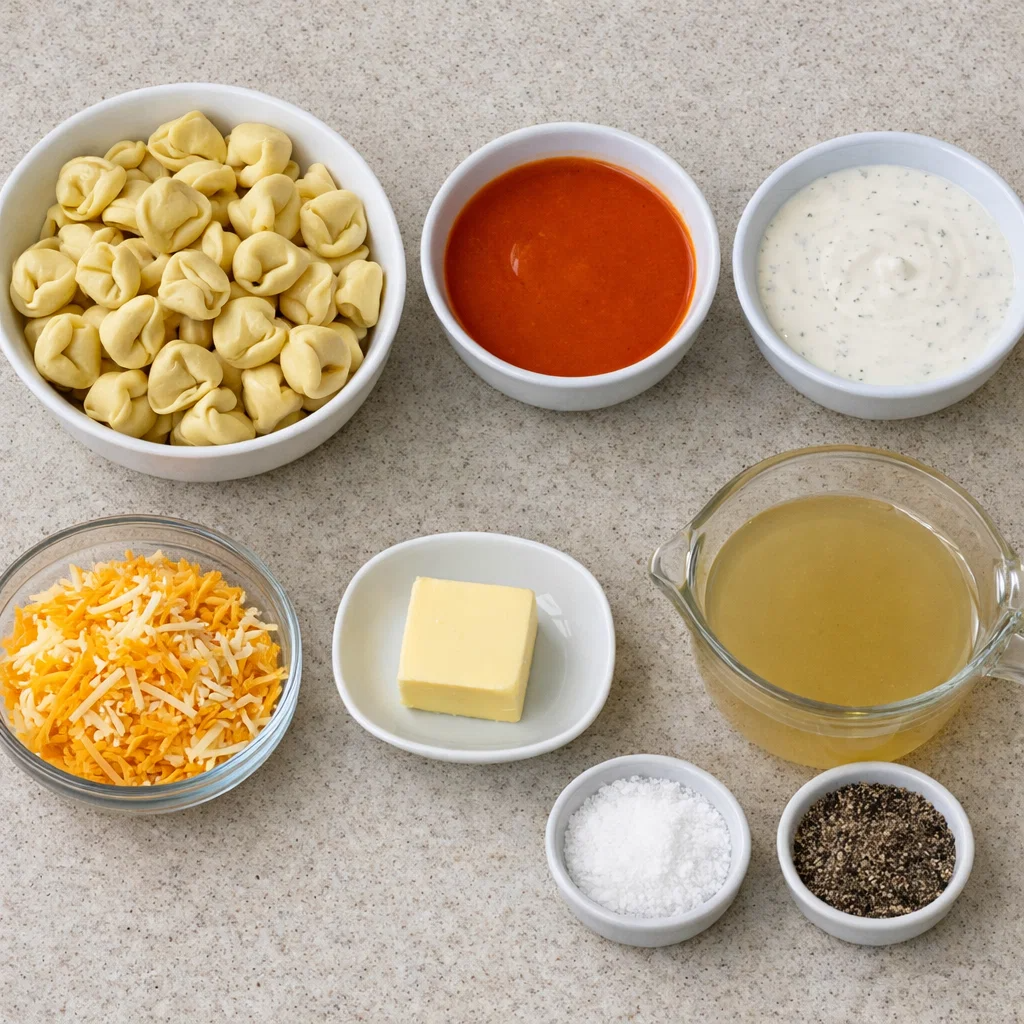 One Pot Buffalo Tortellini