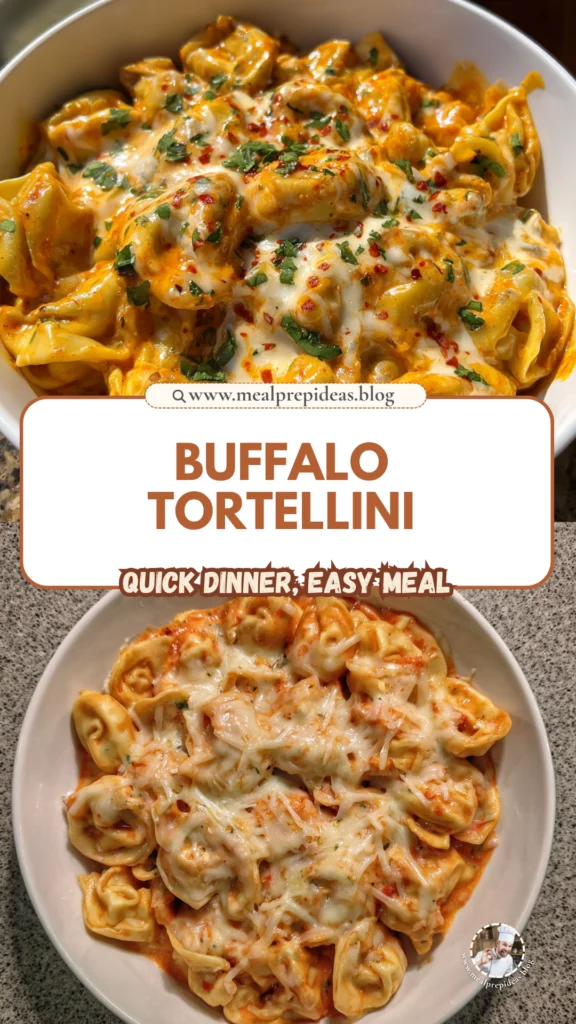 One Pot Buffalo Tortellini
