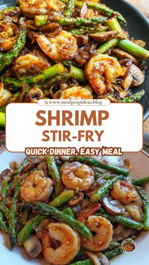 Shrimp and Asparagus Stir-Fry