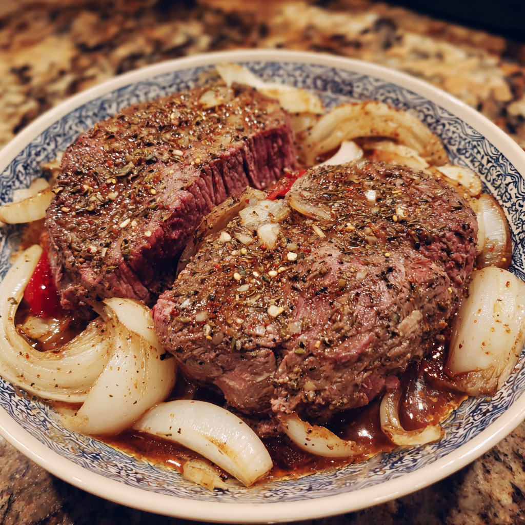 Slow Cooker Beef Breast