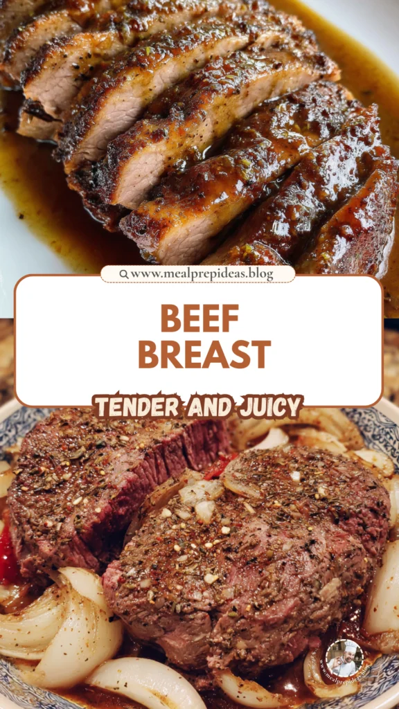 Slow Cooker Beef Breast