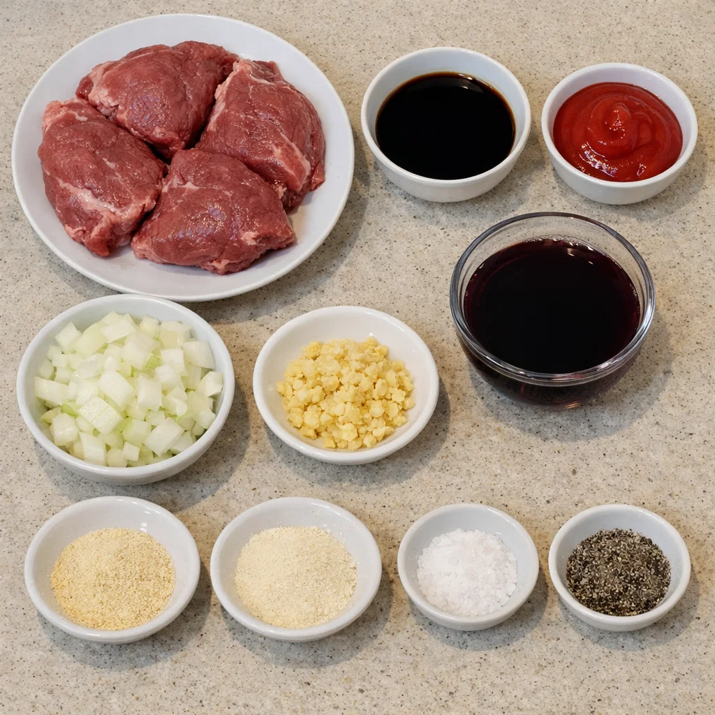 Slow Cooker Beef Thighs