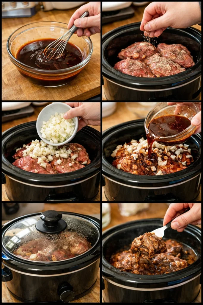 Slow Cooker Beef Thighs