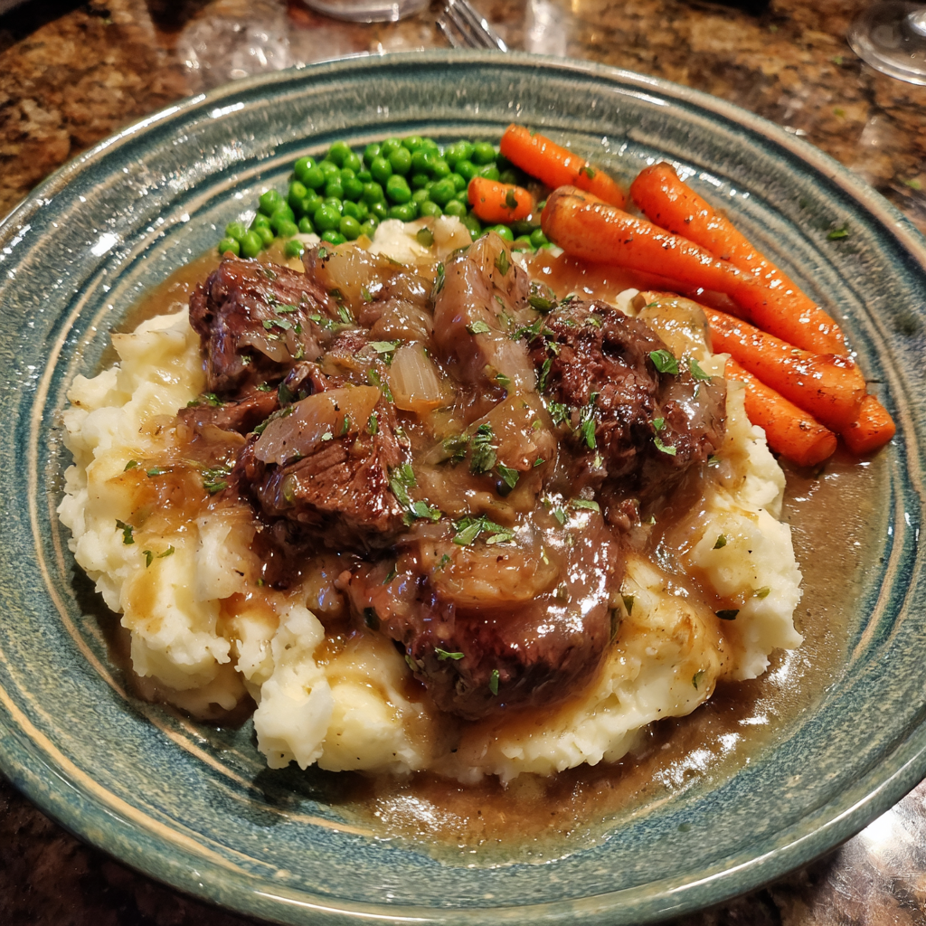Slow Cooker Beef and Gravy