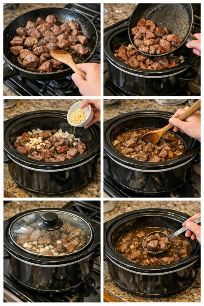 Slow Cooker Beef and Gravy