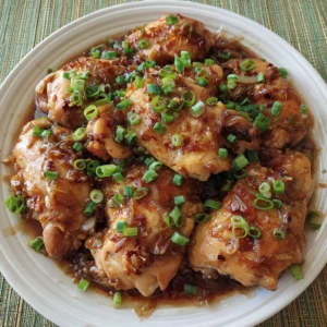 Slow Cooker Brown Sugar Garlic Chicken