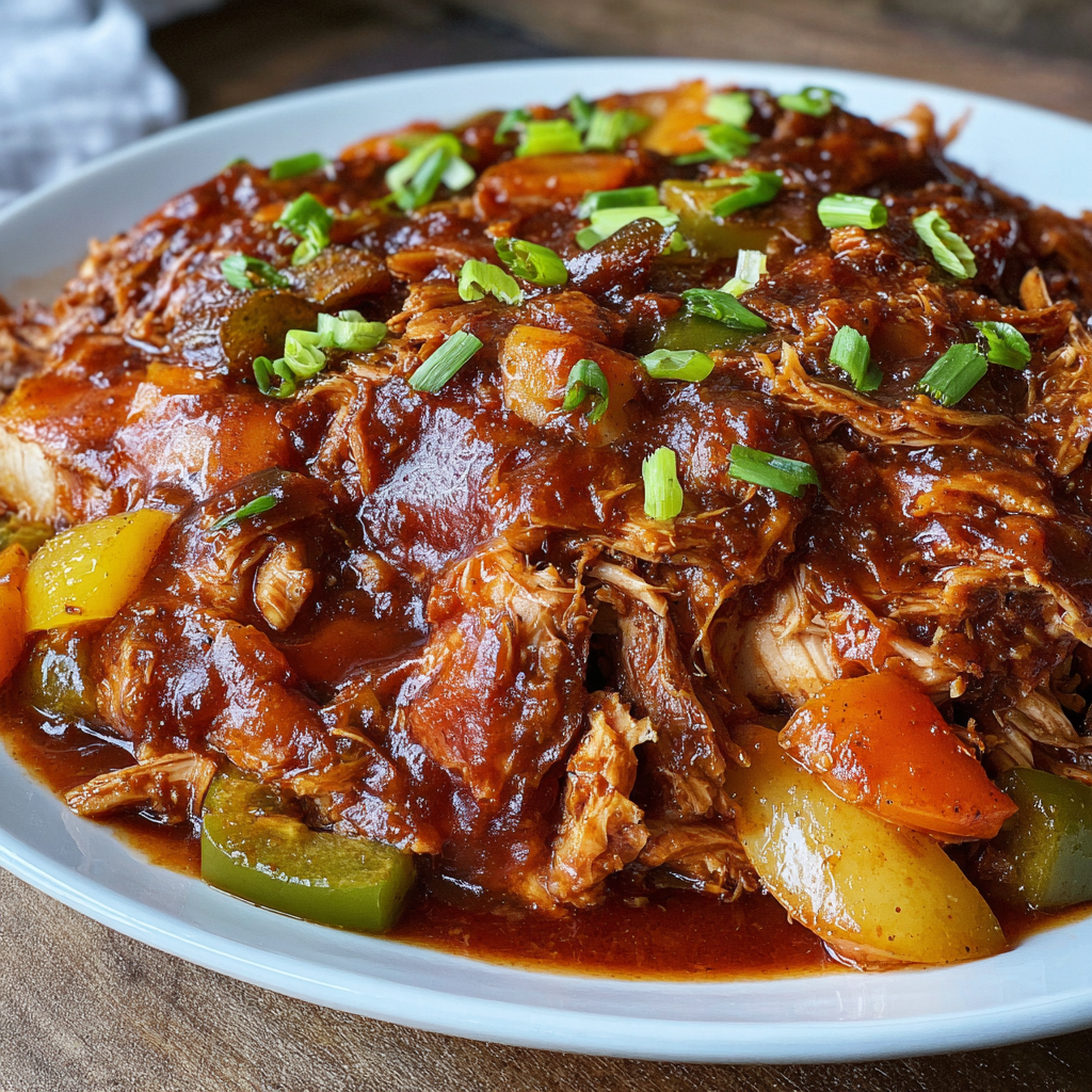 Slow Cooker Catalina Chicken