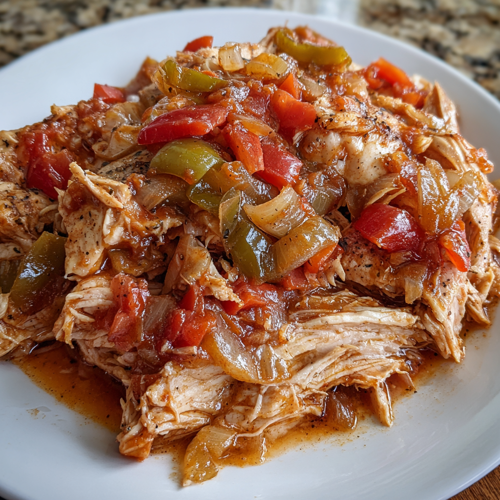 Slow Cooker Catalina Chicken