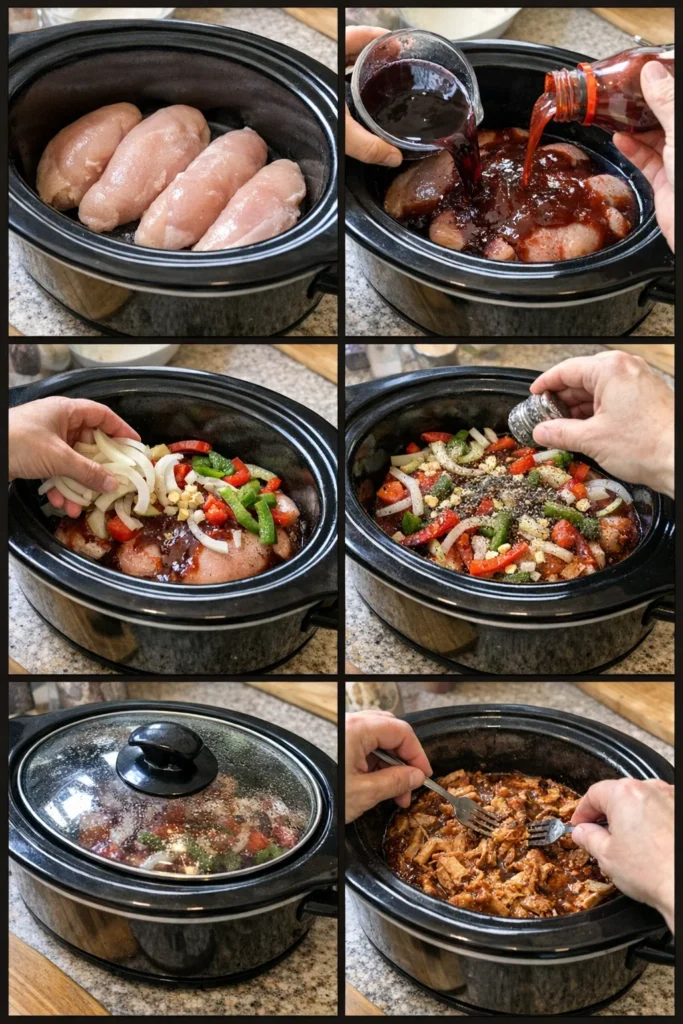 Slow Cooker Catalina Chicken