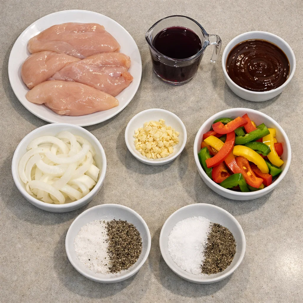 Slow Cooker Catalina Chicken