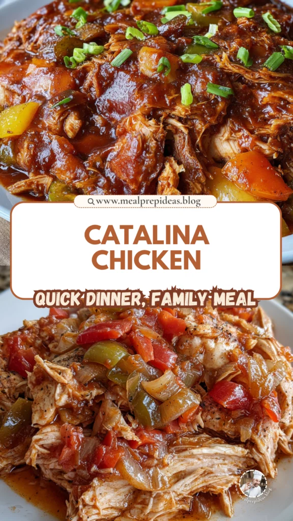 Slow Cooker Catalina Chicken