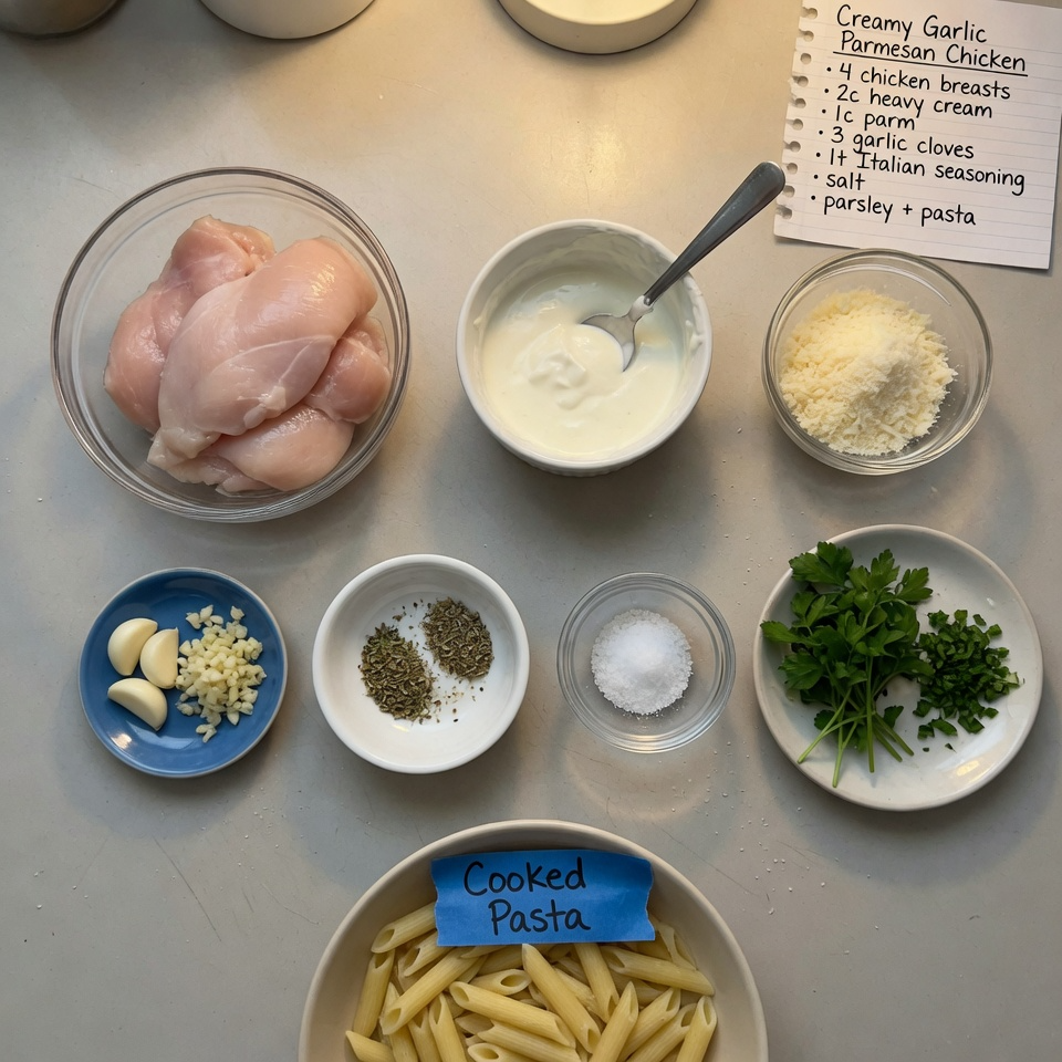 Slow Cooker Chicken Alfredo