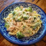 Slow Cooker Chicken Alfredo with Broccoli