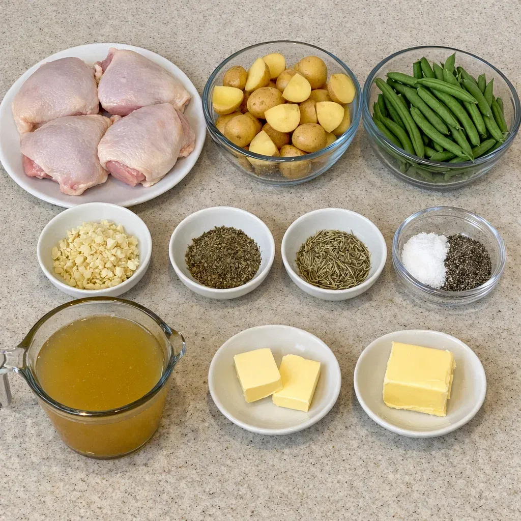 Slow Cooker Garlic Herb Chicken