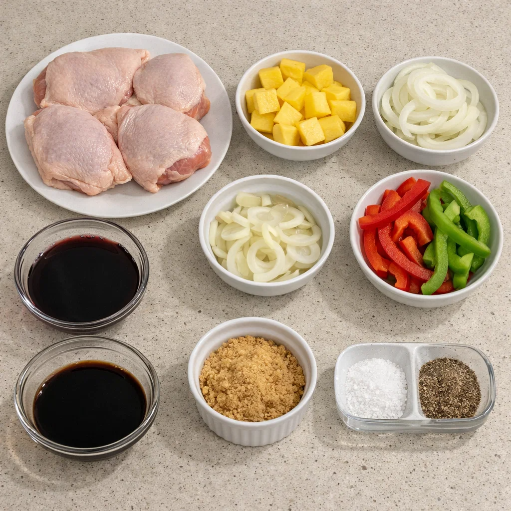 Slow Cooker Hawaiian Pineapple Chicken