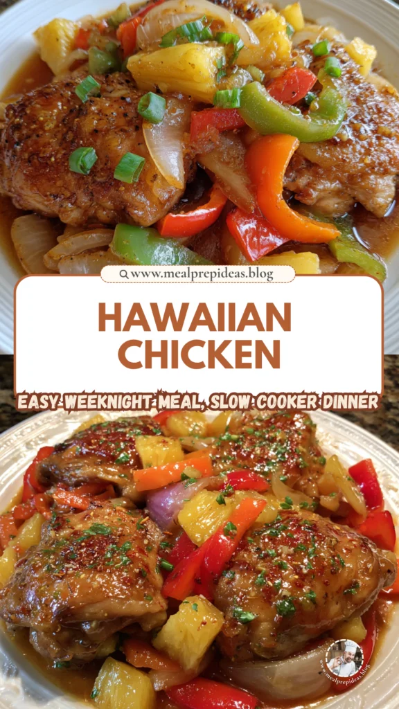Slow Cooker Hawaiian Pineapple Chicken