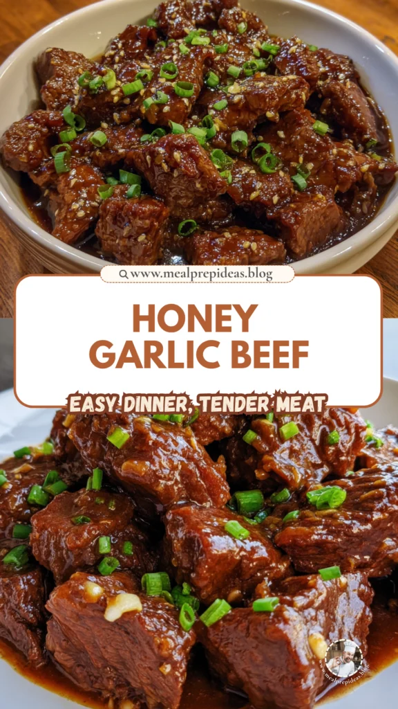 Slow Cooker Honey Garlic Beef