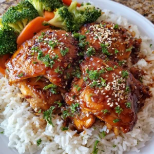 Slow Cooker Honey Garlic Chicken