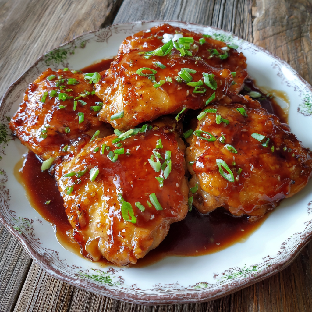 Slow Cooker Honey Garlic Chicken