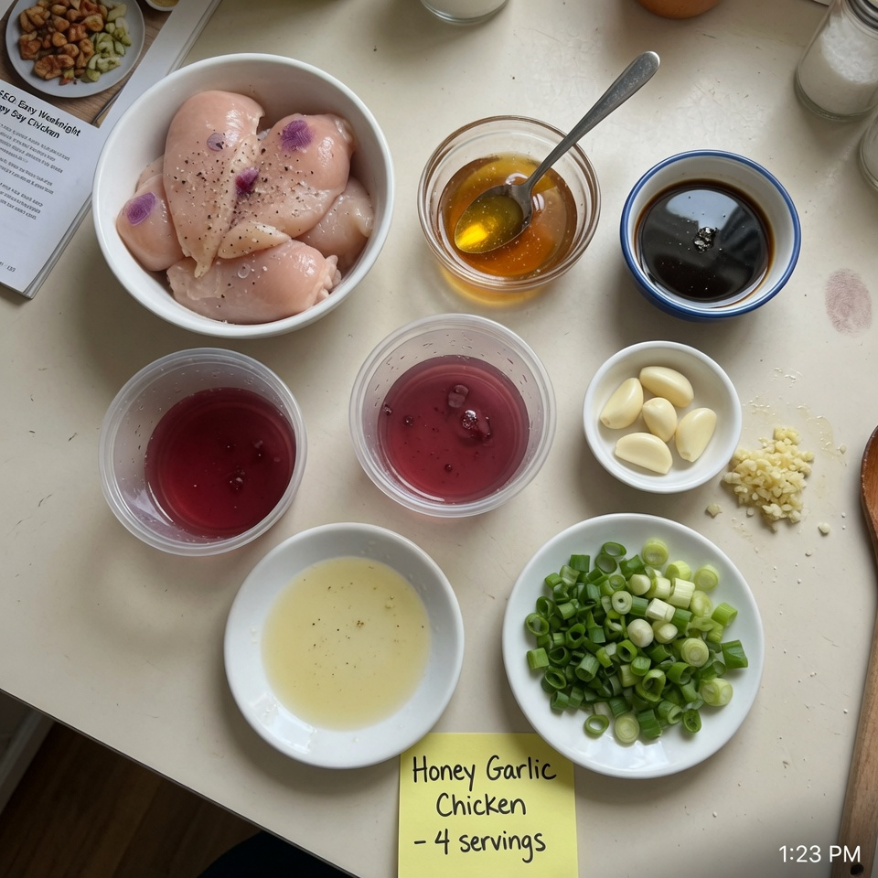 Slow Cooker Honey Garlic Chicken