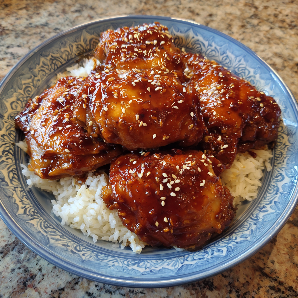 Slow Cooker Honey Garlic Chicken