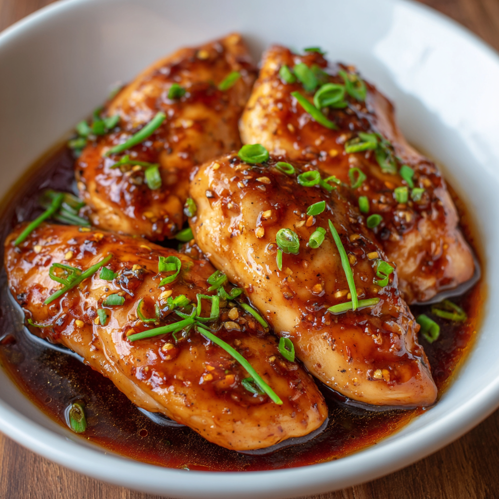 Slow Cooker Honey Garlic Chicken