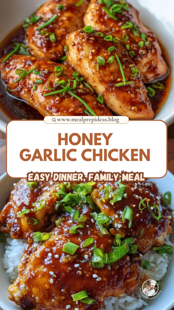 Slow Cooker Honey Garlic Chicken