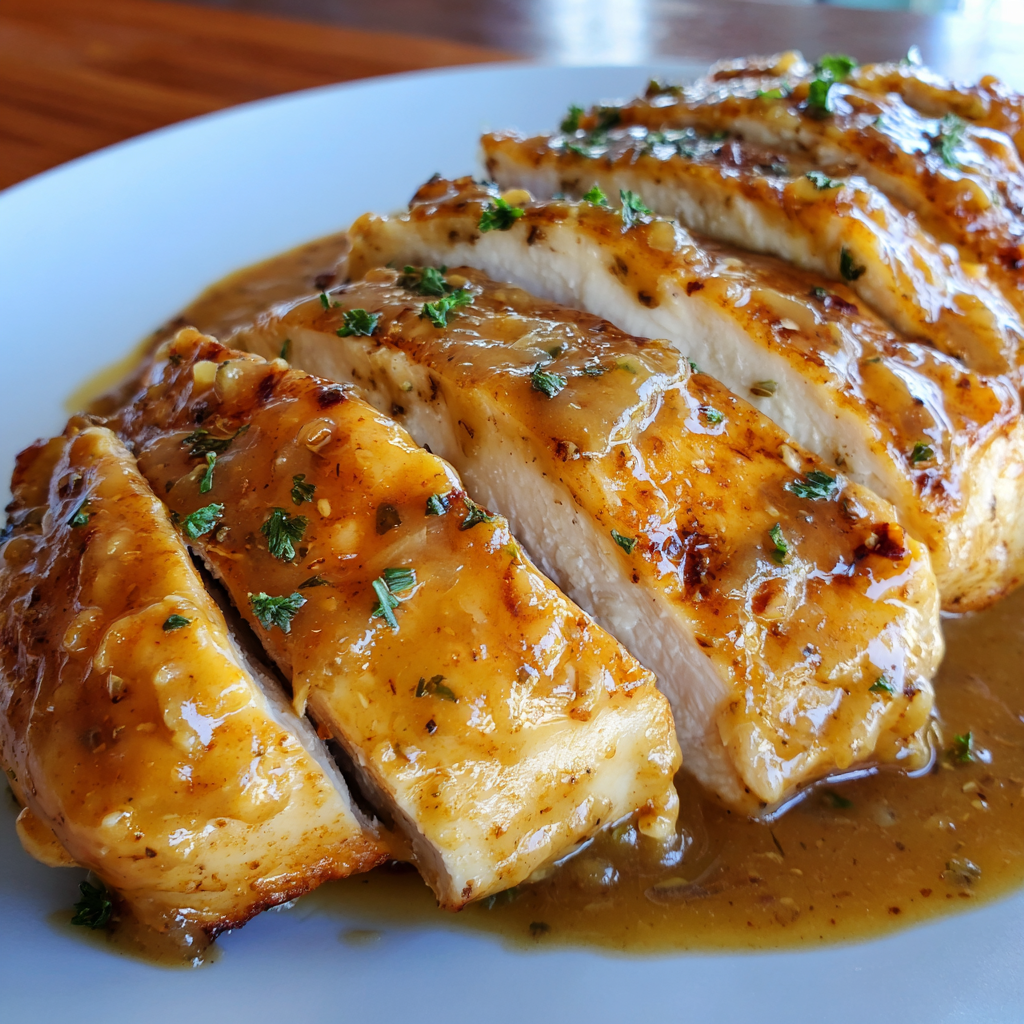 Slow Cooker Honey Mustard Chicken