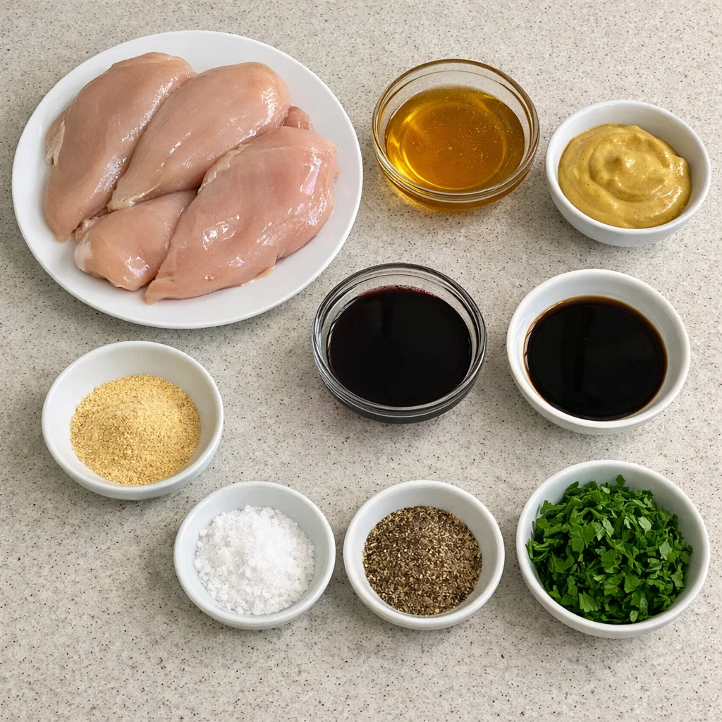 Slow Cooker Honey Mustard Chicken