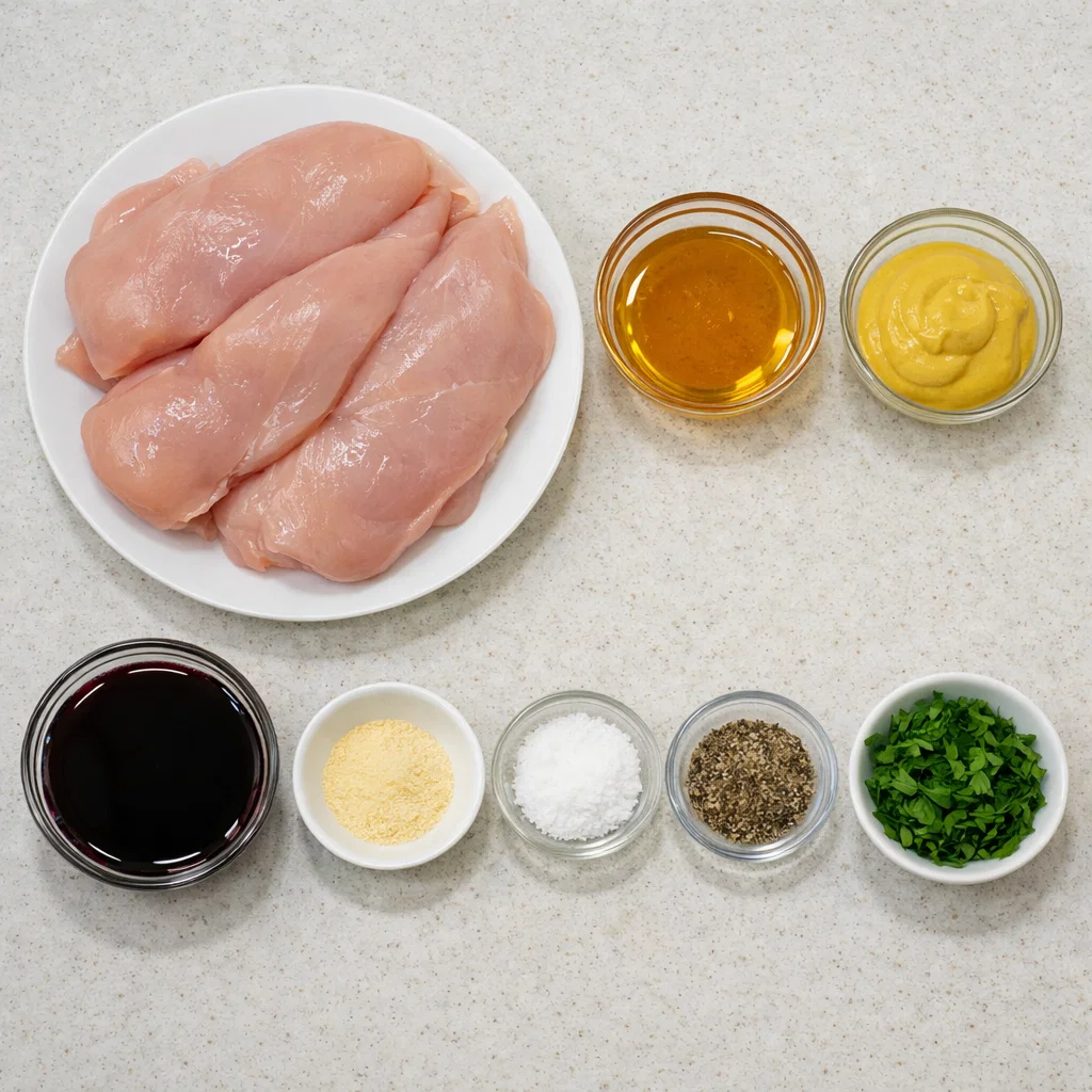 Slow Cooker Honey Mustard Chicken