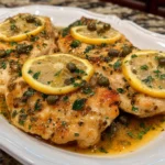Slow Cooker Lemon Chicken Piccata
