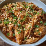 Slow Cooker Peanut Chicken